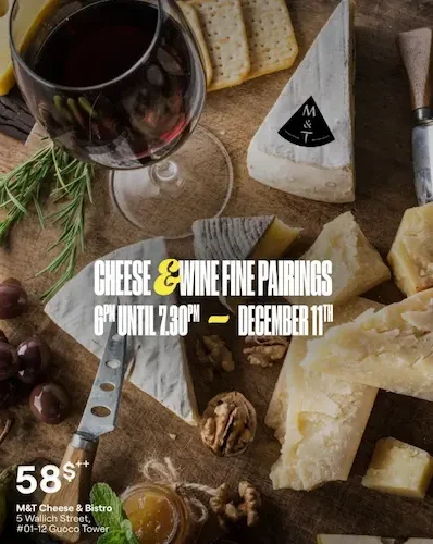 M&T cheese and wine party