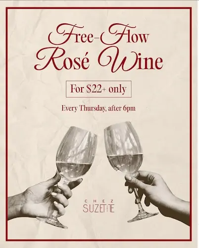 Chez Suzette open mic