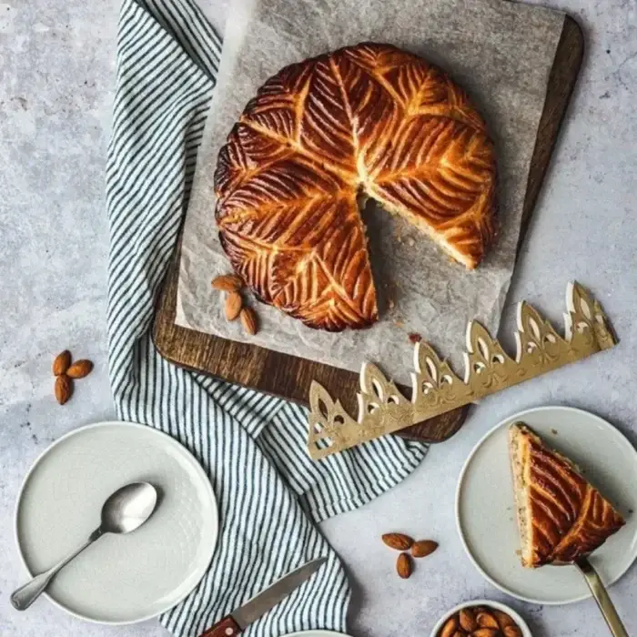 French Authentic galette des rois