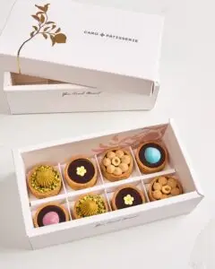 easter mini tart box of 8