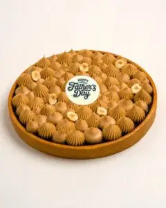 fathers day hazelnut tart caro patisserie