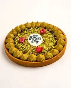 fathers day pistachio tart caro patisserie