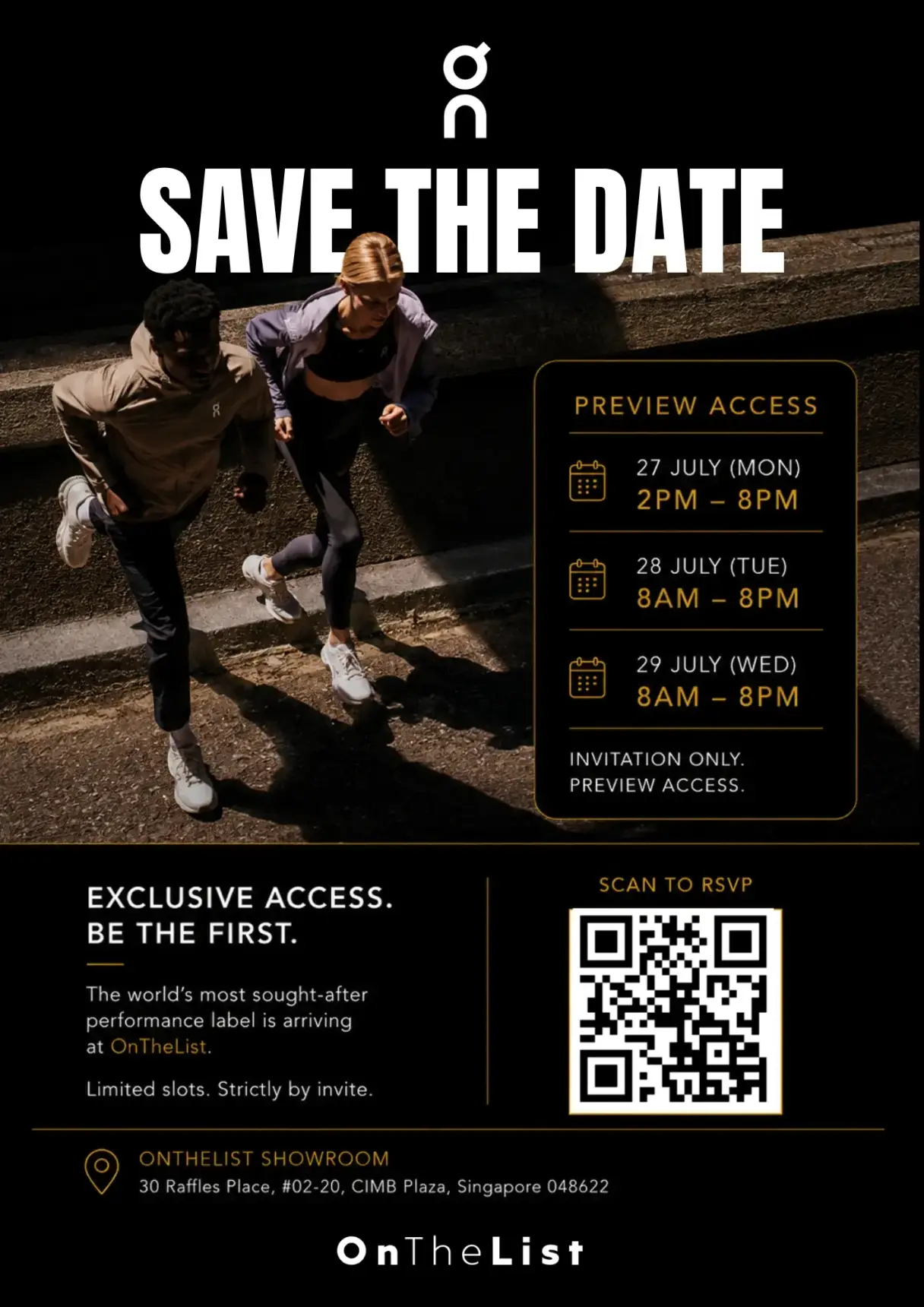 otl members only on running invitation