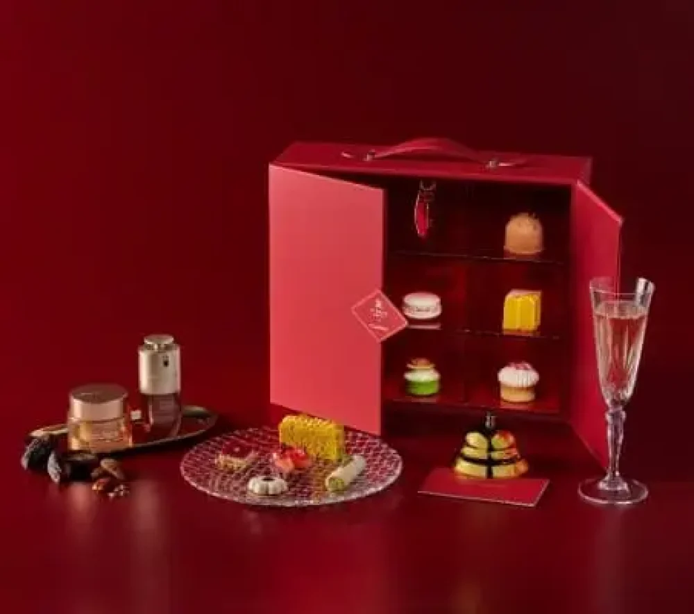 clarins tea afternoon event st regis singapore
