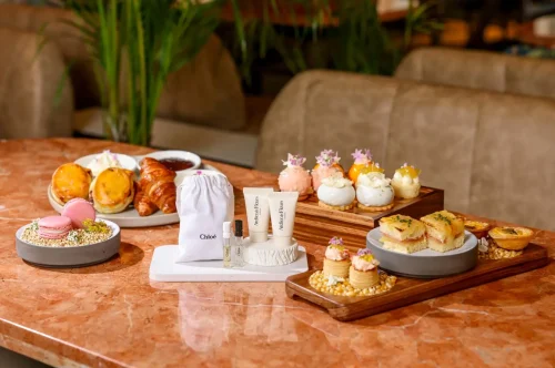 Chloe Fragrances Afternoon Tea Set