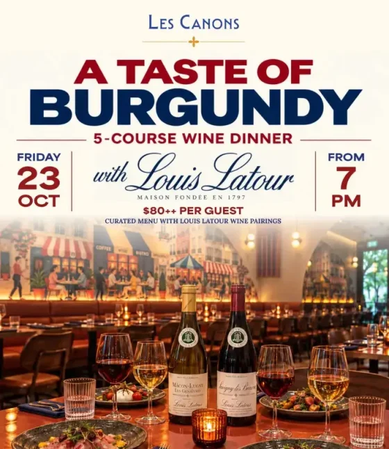 les canons so chic burgundy wine tasting 2026