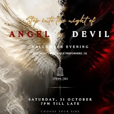 Angel vs devil madame claude halloween october 2026