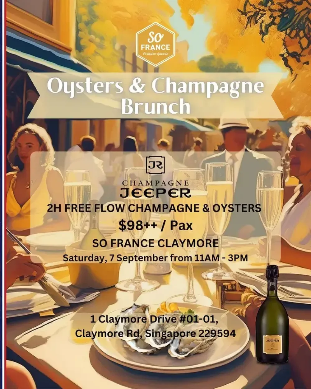 So France brunch oysters So France brunch oysters