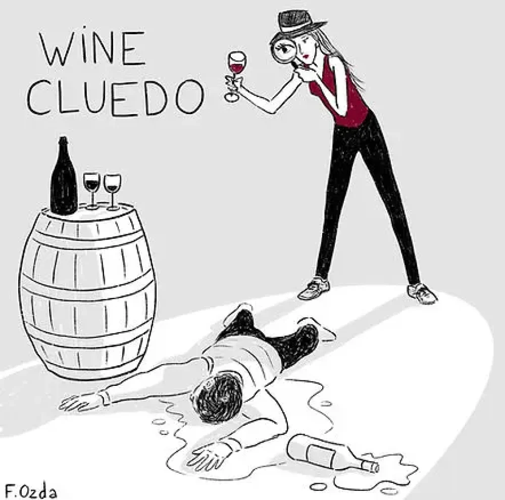Wine cluedo Wine cluedo